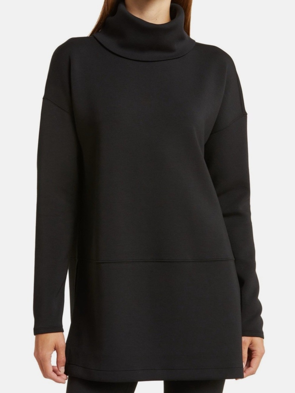 SPANX AirEssentials Turtleneck Tunic in Black size Small